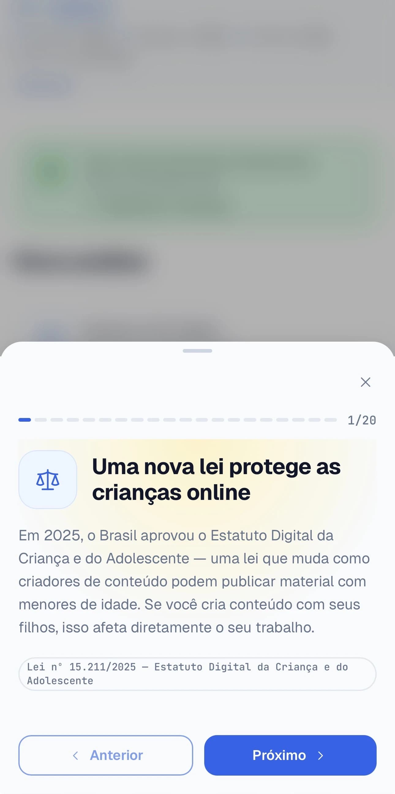 Tela do Tá Seguro (13 de 14)