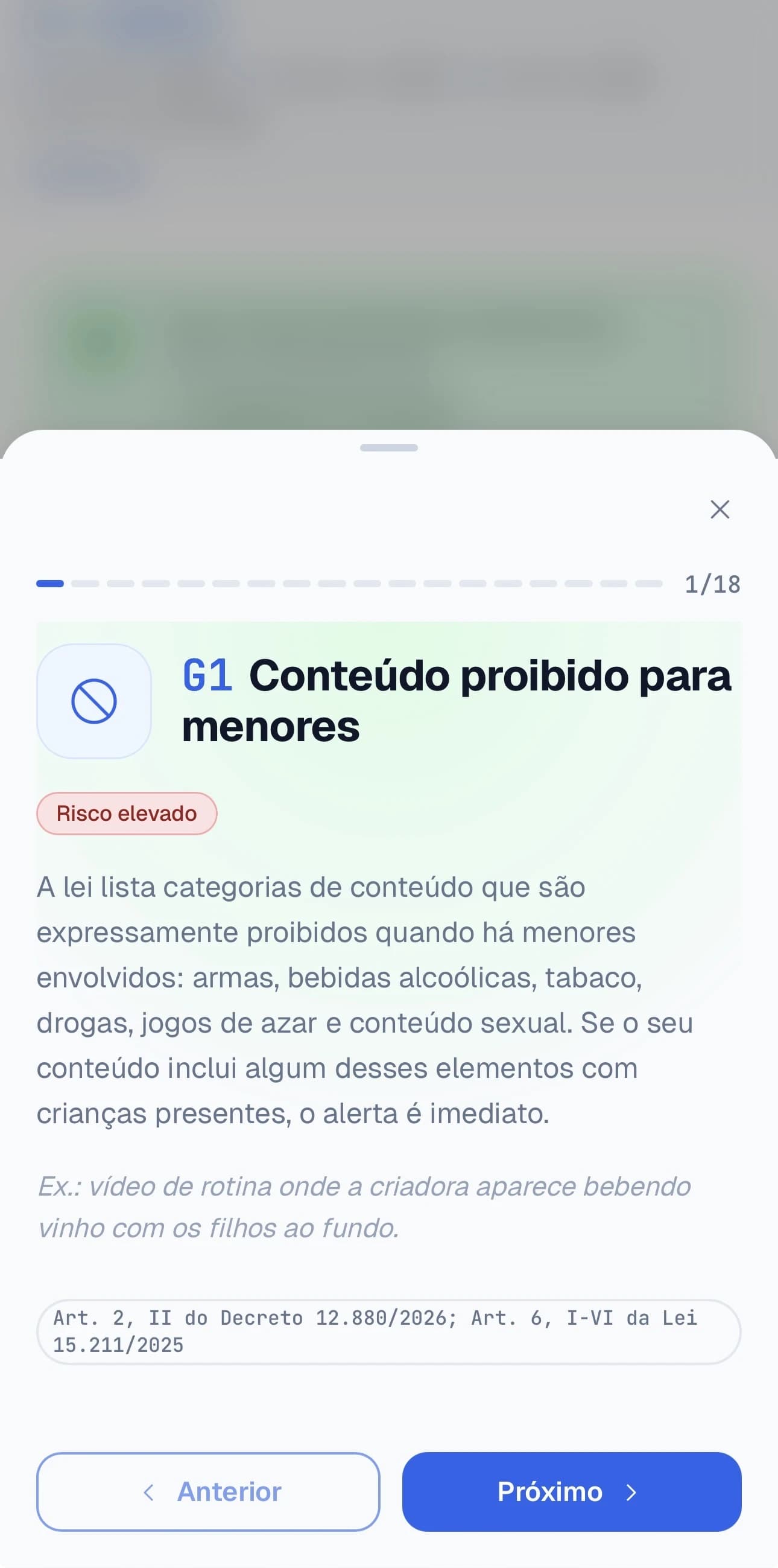 Tela do Tá Seguro (14 de 14)